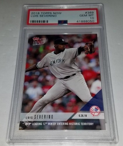 2018 Topps Now 369 Luis Severino