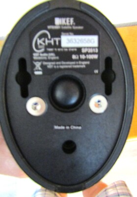 KEF HTS3001 HTC3001 5.1 Theater Surround Sound Speakers HTB2 Power