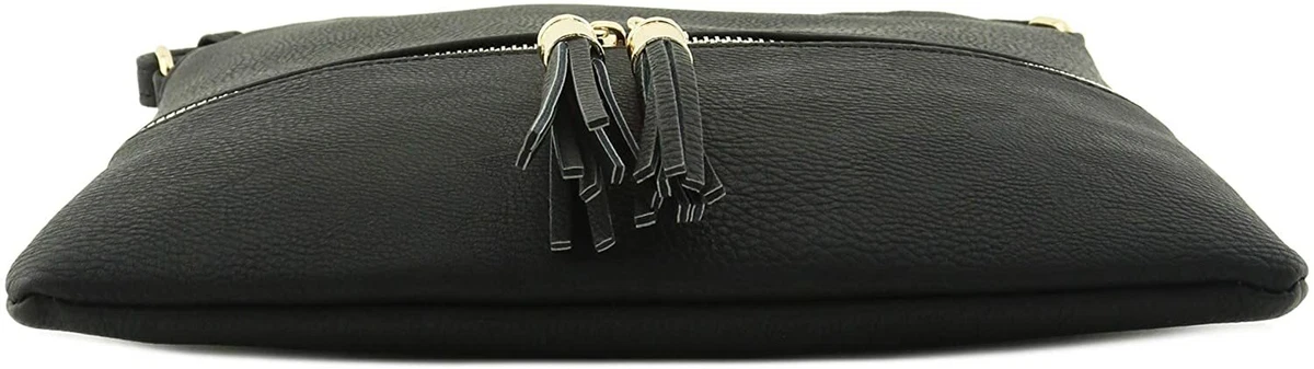 Lightweight medium crossbody online bag with tassel