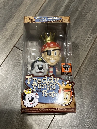 Funko Wacky Wobbler: Freddy Funko with proto- Funtastic Voyage Pirate