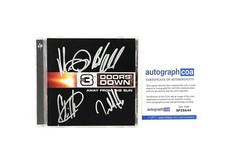 Three Doors Down Signed Away From the Sun CD Book Brad Arnold ACOA Certified 🎙️