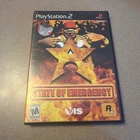 State of Emergency — Black Label (Sony PlayStation 2) PS2 Tested Includes Manual