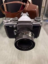 Edixa-Mat Reflex Mod. D-L  Mit Objektiv Pancolar 1,8/50mc Carl Zeiss Anleitung