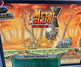 US Seller - Metal Slug X SNK Cartridge Neo Geo MVS -Relabeled - Tested & working