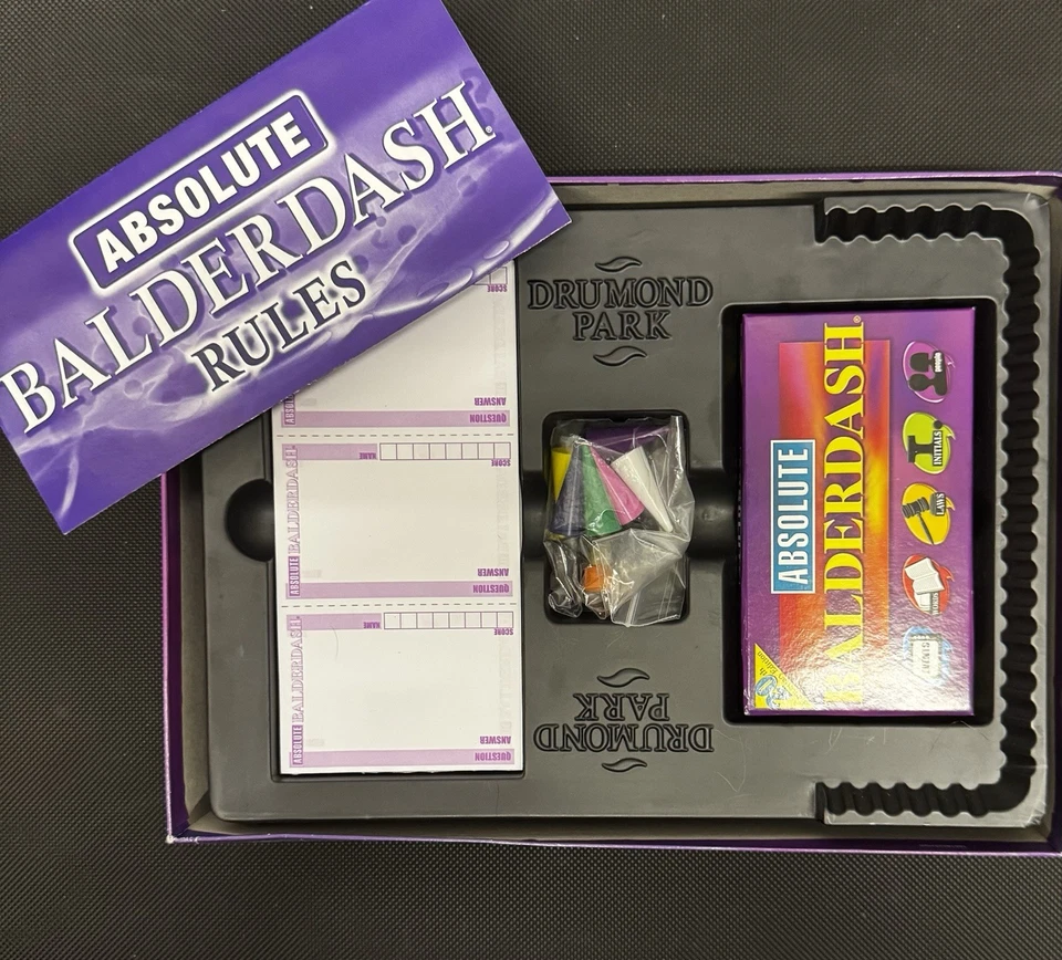 Absolute Balderdash 20th Anniversary Edition Board Game.Good Condition. Complete - Image 3 of 4