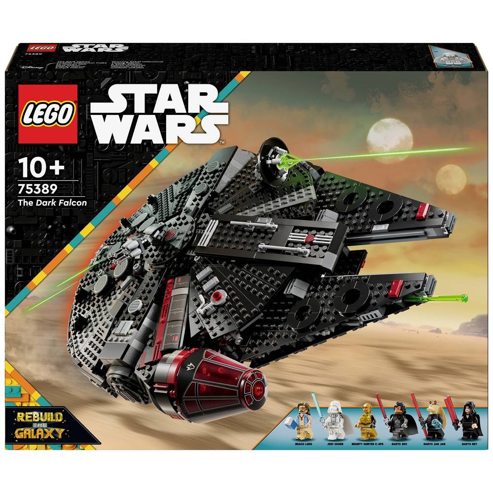 LEGO Star Wars 75389 Faucon sombre Millennium idée cadeau anniversaire collectionneur de briques