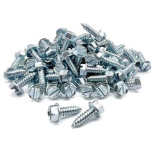 100 Pack License Plate Screws For Front And Back License Plates And License P... 100 Pack License Plate Screws For Front And Back License Plates And License P...