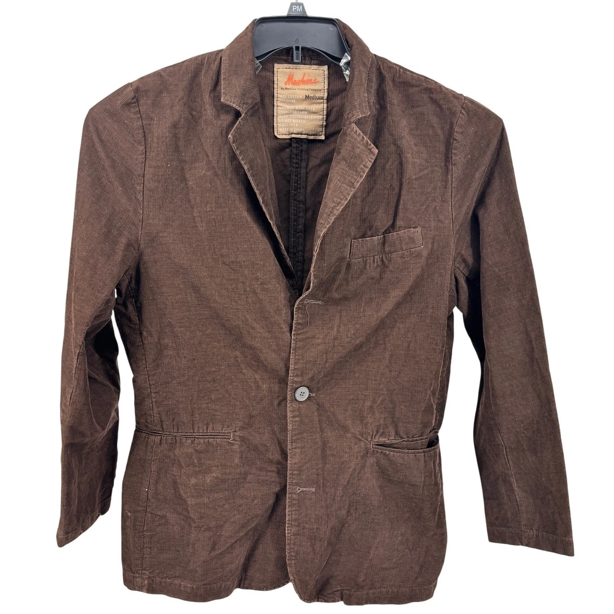 Corduroy One-Button Blazers for Men for sale | eBay