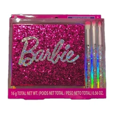 Mattel Townley Girl Barbie Eyeshadow Palette w/ Brush Shimmery & Opaque Colors