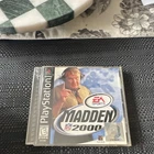EA SPORTS Madden NFL 2000 Sony PlayStation 1 Manual Included Football 1999