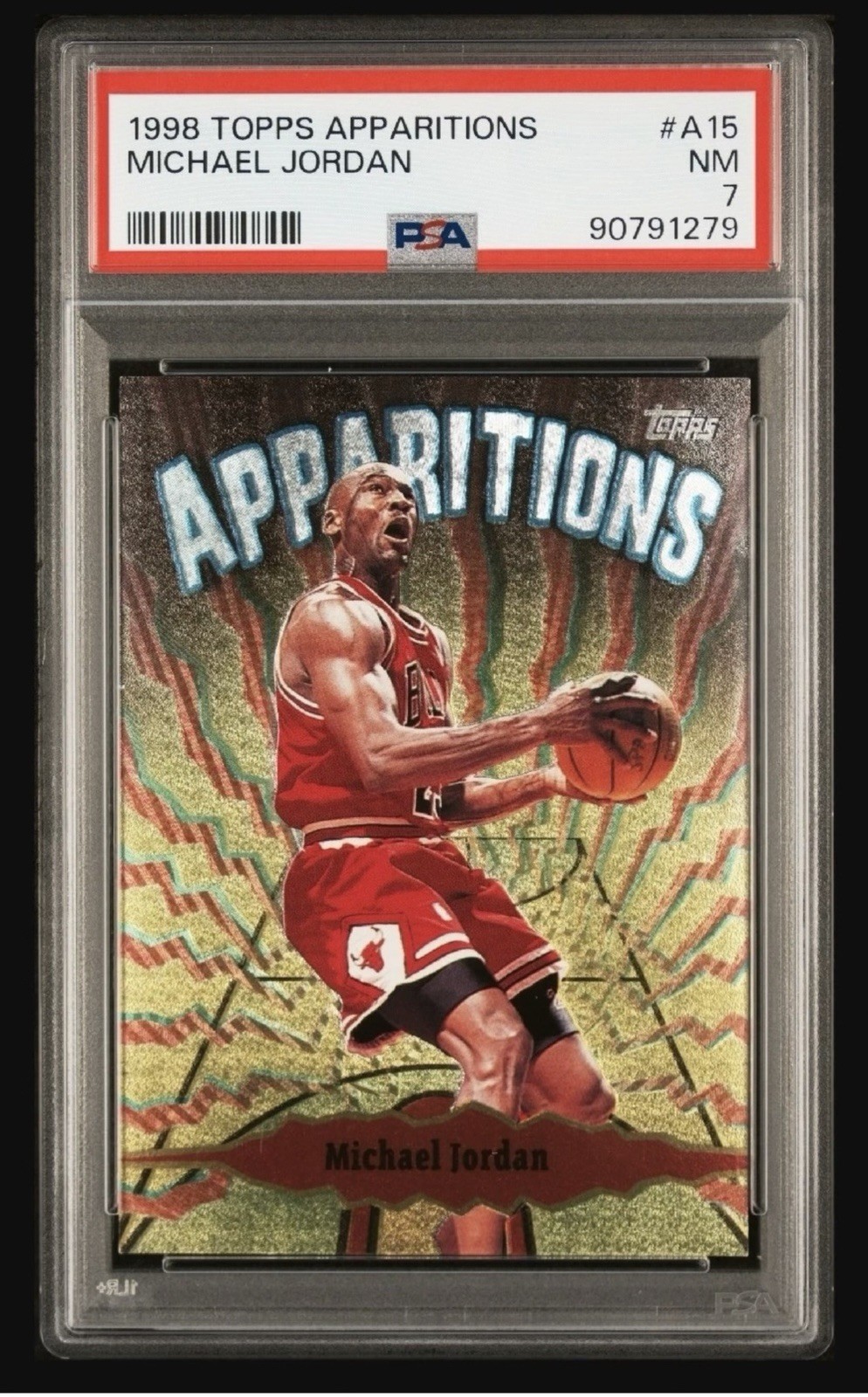 1998-99 Topps Chrome - Apparitions Michael Jordan #A15