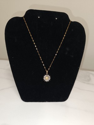 Stainless Steel Waterproof  Gold Plated Necklace 