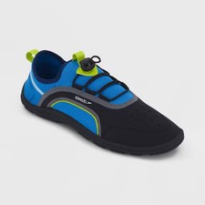 Speedo Men Swim Aqua Water Shoes Breathable Mesh Quick-Dry Non-Marking Sole L