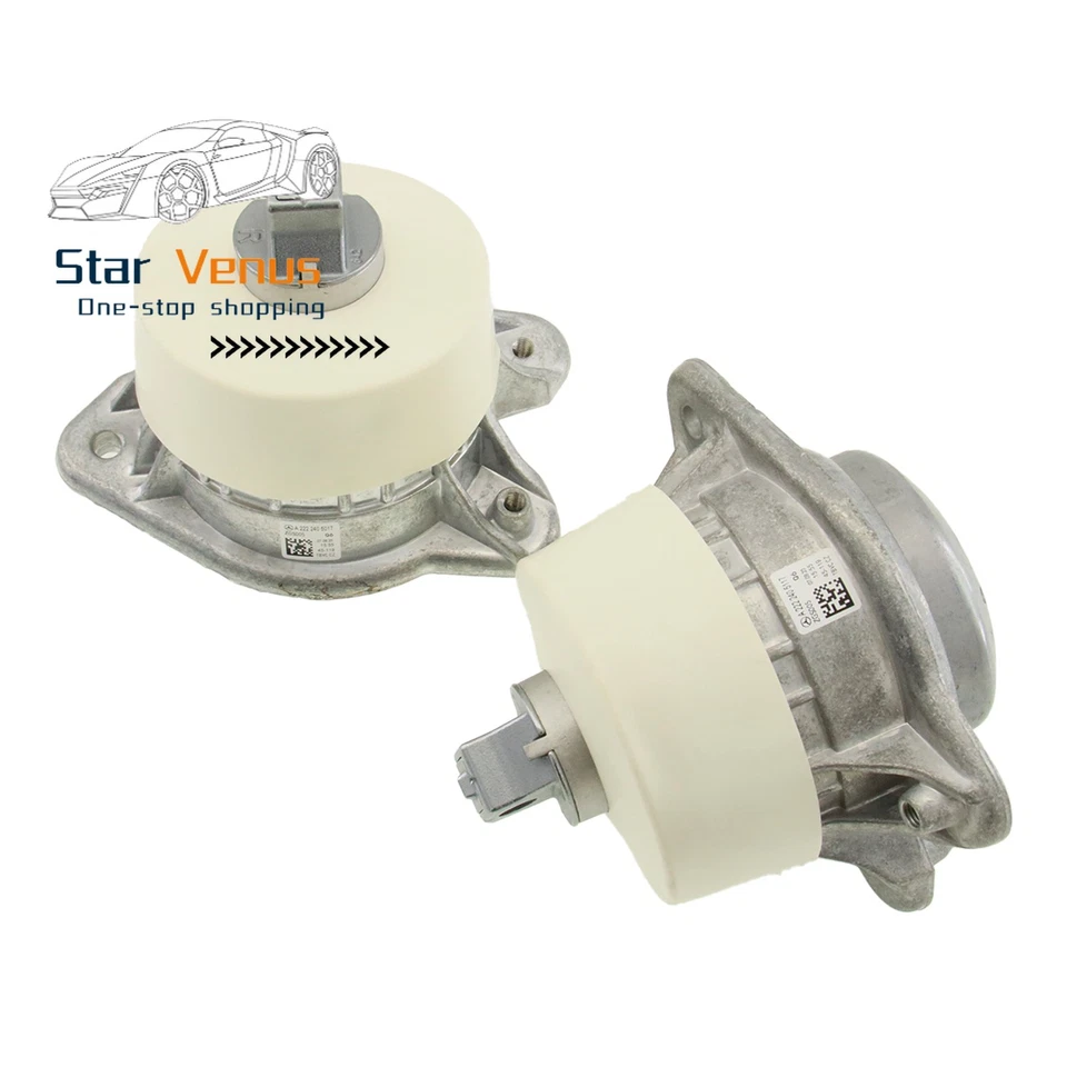 OEM 2pc Engine Motor Mount For Mercedes-Benz S63 S550 S560 2222405017 2222405117 - Изображение 4 из 4