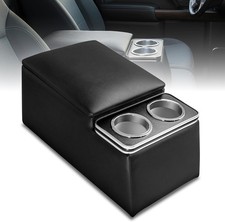 Nvs Universal Contractor Truck Center Console Heavy-duty Bench Seat Organizer Wi