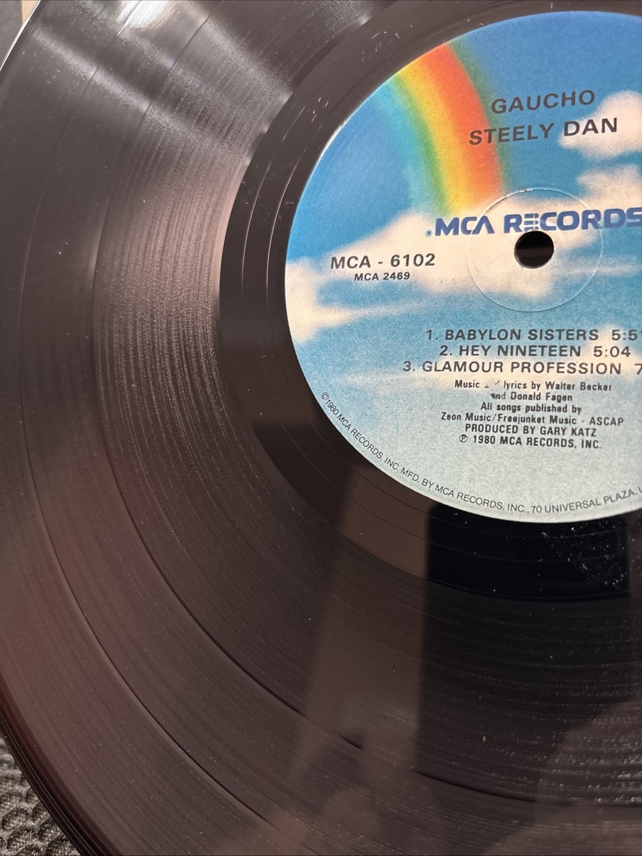洋楽 STEELY DAN / GAUCHO MCA-6102 MCA 2469 Steely Dan Gaucho Vinyl Record LP MCA-6102 1980 Rock Original EX