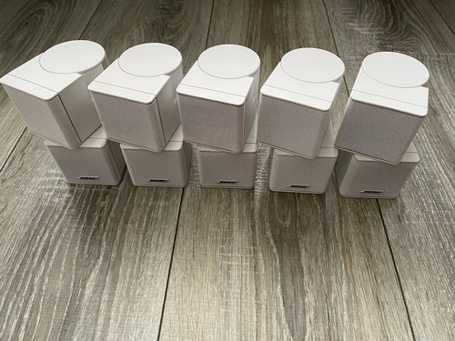 5x Bose Jewel Cubes Lautsprecher Weiß 38 48 50 Acoustimass Lifestyle TOP!!! - Bild 2 von 4