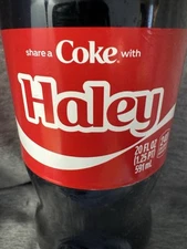 Share a Coke with    Haley   2025 Personalized Gift Coca~Cola Bottle 20oz