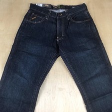 Ariat Work Mens Rebar M5 Straight Work Jeans Durastretch Blackstone Wash 30x34