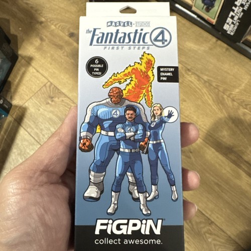 The Fantastic Four FigPin Marvel Studios Invisible Woman Mystery Pin RARE Opened
