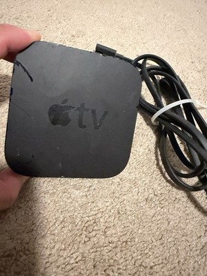 Apple TV 3rd Gen A1469 HD Media Streamer Streaming Box & Power Cord - No Remote
