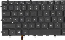 Replacement Keyboard for Dell XPS 15 9550 9560 9570, Precision 5510 5520 5530 55