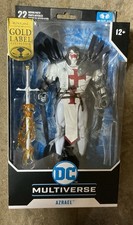 DC Multiverse AZRAEL SUIT OF SORROWS McFarlane GOLD LABEL DAMAGED PACKAGE