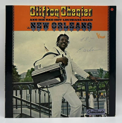 LP - Clifton Chenier And His Red Hot Louisiana Band   In New Orleans - Blues