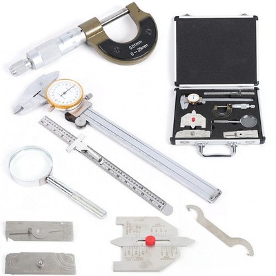 Welding Gauge Inspection Kit Welder Inspection Gauge Tool Test Ruler Box NEW