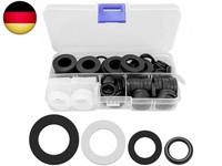 90 Stk Gummi Schlauch Unterlegscheiben, GummitüLle Dichtungsringe Set,