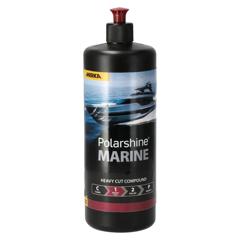 Mirka Polarshine Marine Heavy Cut 1L polish de correction gelcoat