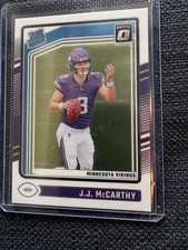 2024 Panini Donruss Vortex J.J. McCarthy #VOR-JMC Cosmic /100 (RC)