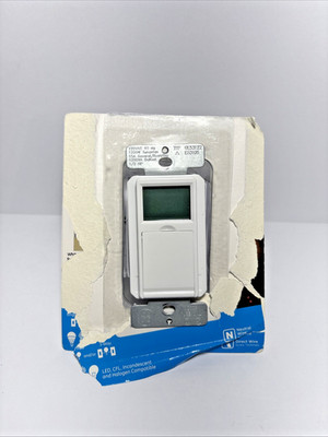 GE 32787 In-Wall 3-Way Sunsmart(Tm) Screw Terminal Digital Time programmable