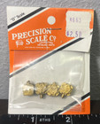 Precision Scale Company #4663 O Scale 2-Rail Brass Journal Bearings Detail Parts — photo 1