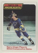 1978-79 Topps Highlights Garry Unger #5 0w8