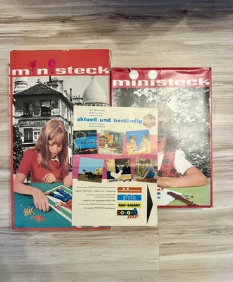 MINISTECK  2 Set s & PrestoFix Katalog / Vintage70/80er Jahre