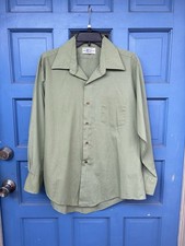 Vintage Kmart Green Long Sleeve Button Down Shirt