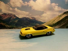 70 PLYMOUTH BARRACUDA    2006 Hot Wheels Mopar Madness Series   Yellow  (K-Mart)