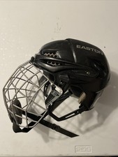 EASTON S9 HOCKEY HELMET MATCHING STEALTH CAGE...