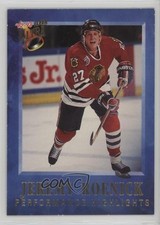 1992-93 Fleer Ultra Performance Highlights Jeremy Roenick #11 HOF 5w0