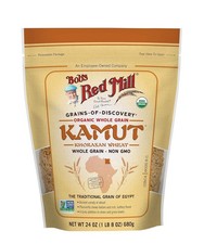 Bob's Red Mill Organic Kamut Berries, 24oz (Pack of 4) - Organic, Non GMO, Whole