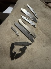 Western And Imperial And Unmarked Unused Old  Knife Blades