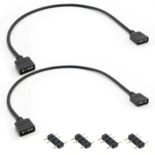 5V 3 Pin Addressable RGB Extension Cables with 3 Pin ARGB Extension Cable
