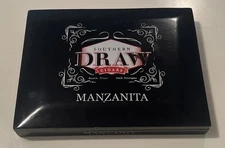 Southern Draw Manzanita Empty Wood Cigar Box 10.5" x 8.25" x 1.75"