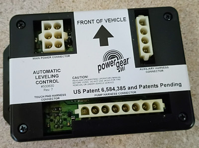 Power Gear Automatic Leveling Control 500630 Control Box For RV Motorhome