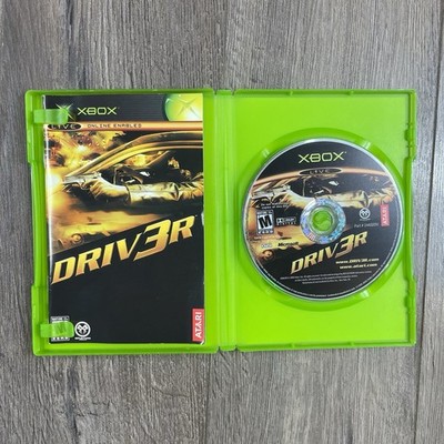 Driver 3 Driv3r Microsoft XBOX Complete CIB Video Game Untested