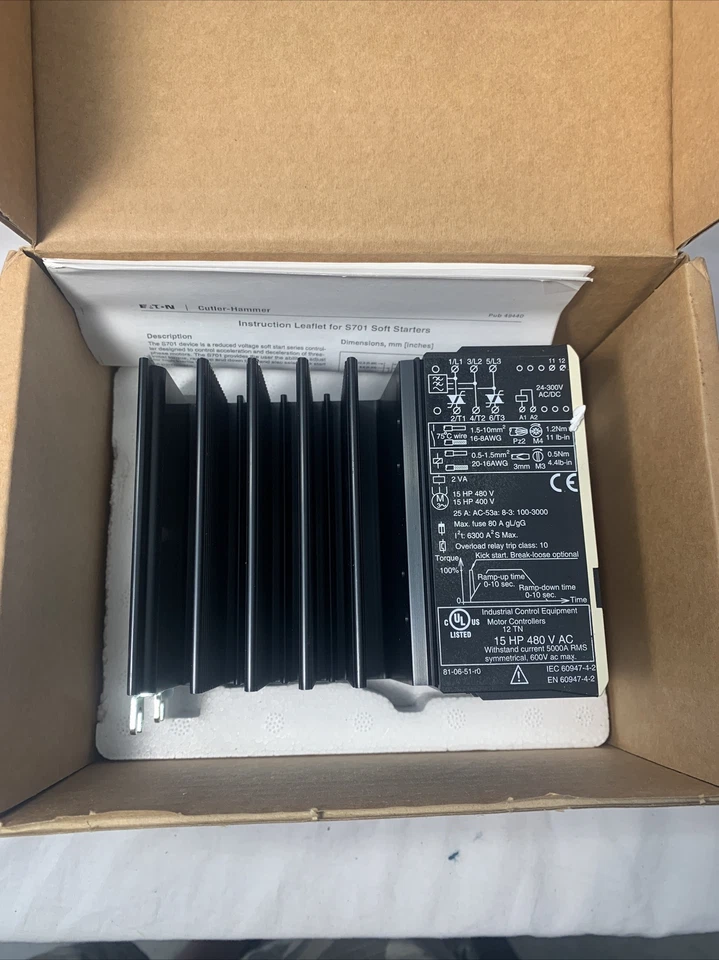 EATON CORPORATION S701E25N3S / S701E25N3S (NEW IN BOX) - Image 2 of 2