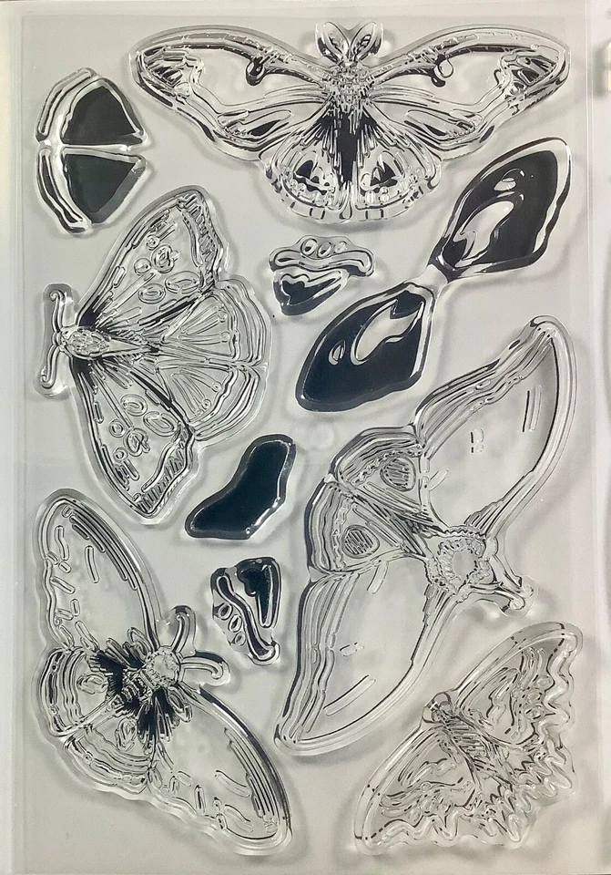 Stampin Up! Night of Flight RARE Host Photopolymer Stamp Set - Image 2 of 3