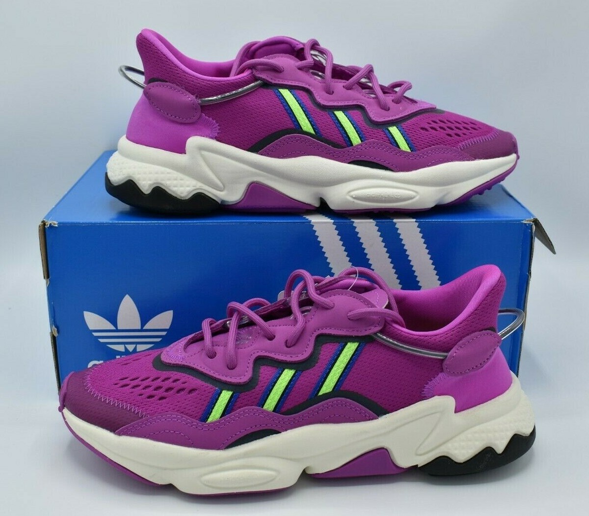 Size 7 - adidas Ozweego Vivid Pink W for sale online | eBay