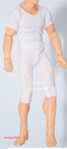 Camiseta para el torso 1:18 Body Pantalones Ropa para 3,75" Figura masculina femenina Juguetes corporales - Imagen 41 de 58